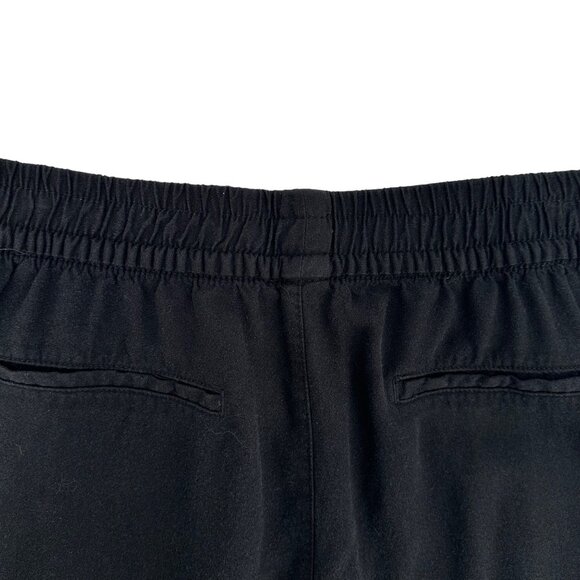 Old Navy Womens Black Elastic Waist Cropped Jogger Pants Size M - Picture 5 of 6